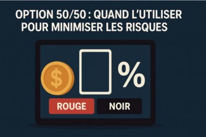 Option 50/50 quand l’utiliser pour minimiser les risques